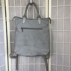 Open Story Travel Blue Nylon Laptop Bookbag School Multiple Compartment Backpack